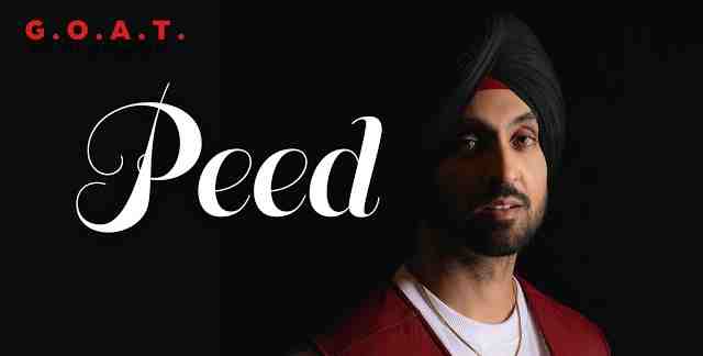 Peed Lyrics in English and Punjabi| Diljit Dosanjh | G.O.A.T.