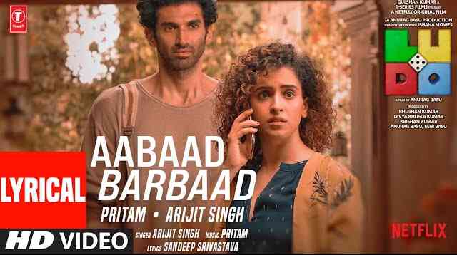 You are currently viewing Aabaad Barbaad Guitar Chords and Lyrics | LUDO | Arijit Singh Song