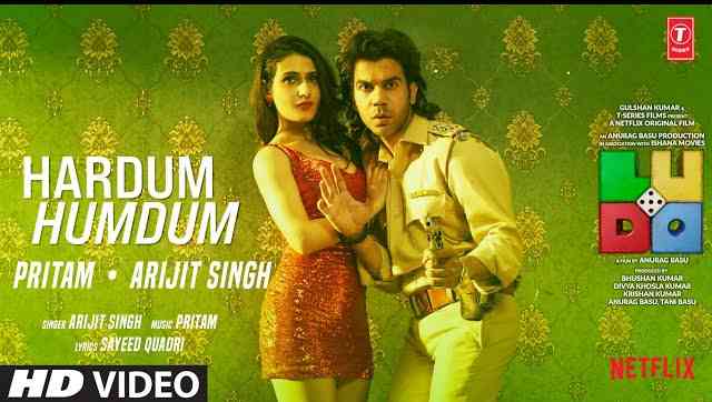 Hardum Humdum Chords and Lyrics | Arijit | Pritam | Ludo Movie
