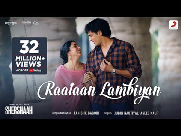 Raataan Lambiyan Chords and Lyrics | Shershaah | Jubin Nautiyal