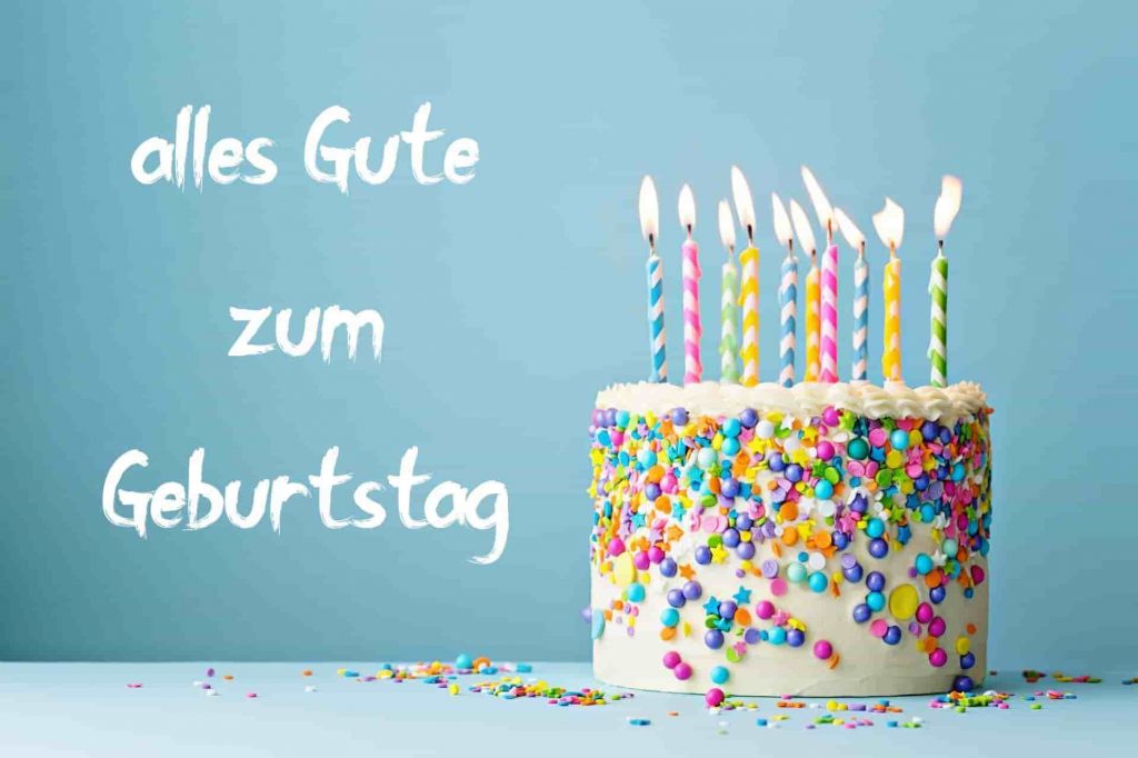Happy Birthday in German
