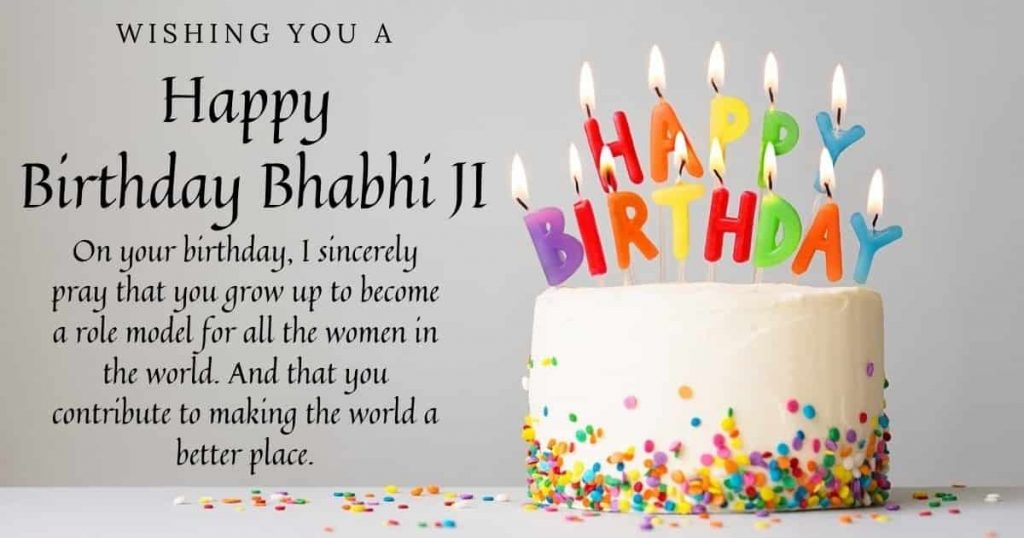 Happy Birthday Bhabhi Ji Wishes