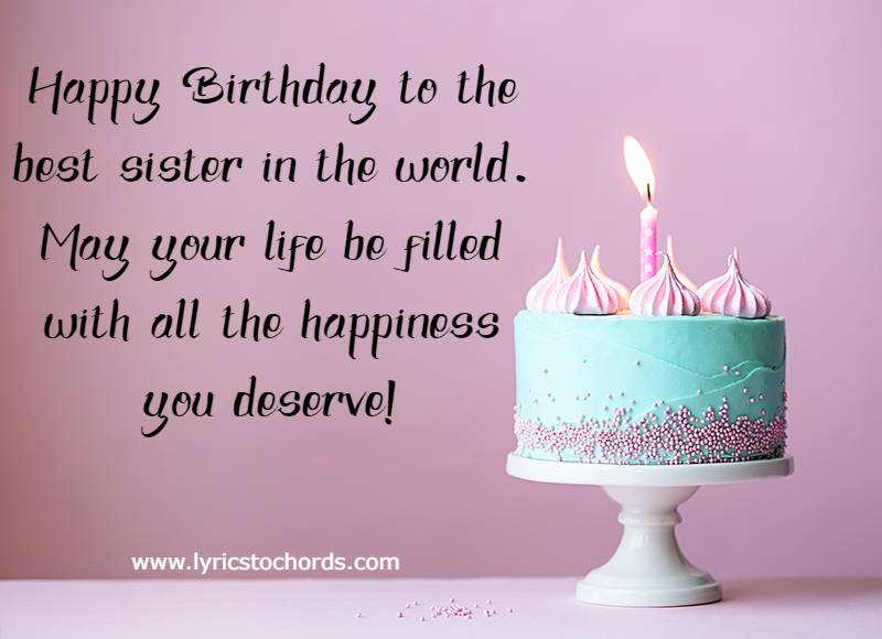 Happy Birthday Sister Quotes