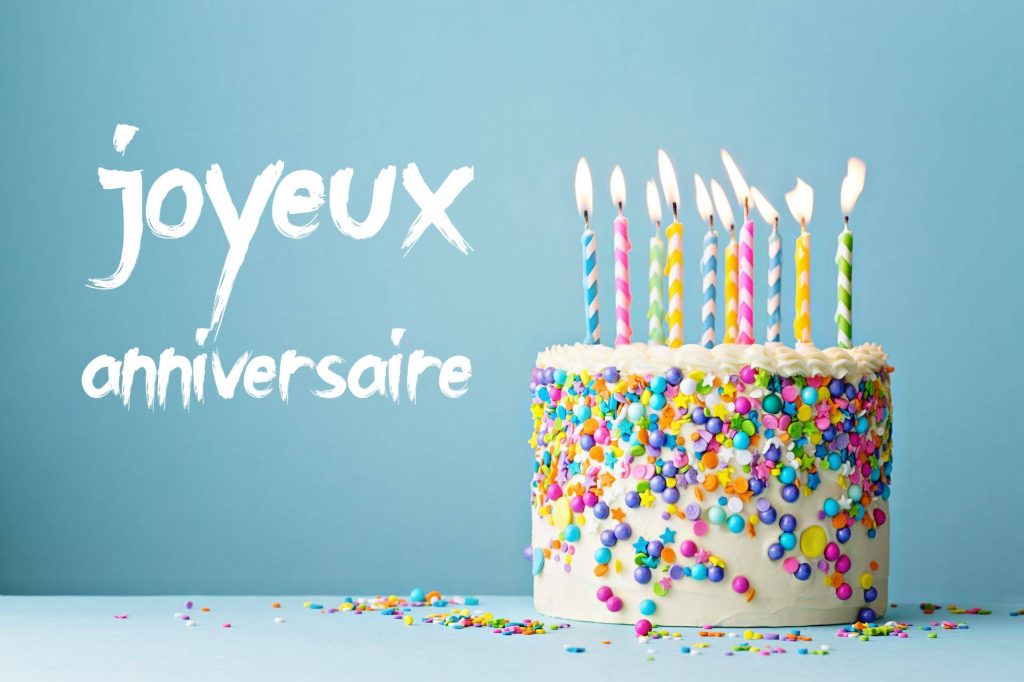 Happy Birthday in French