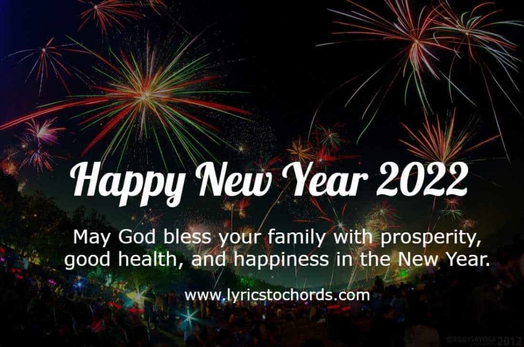 May God bless your family with prosperity, good health, and happiness in the New Year.