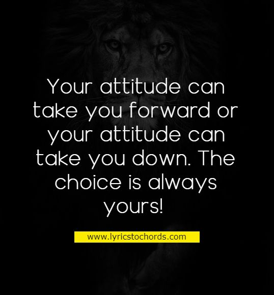 Best Attitude quotes in English