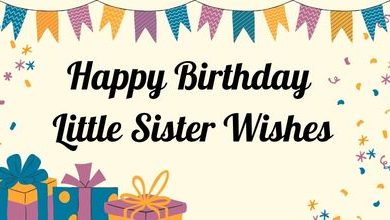 Happy Birthday Little Sister Wishes Images Quotes