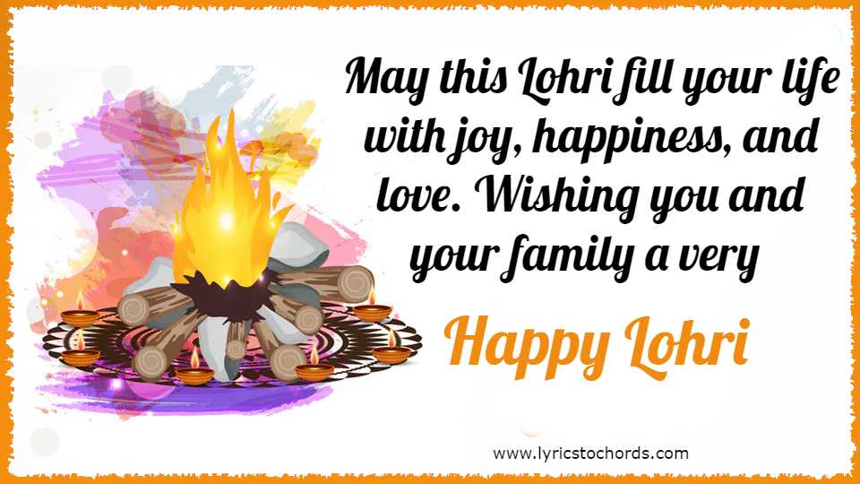 May this Lohri fill your life with joy, happiness, and love. Wishing you and your family a very